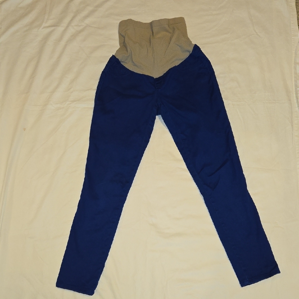 Motherhood Maternity Blue Skinny Pants